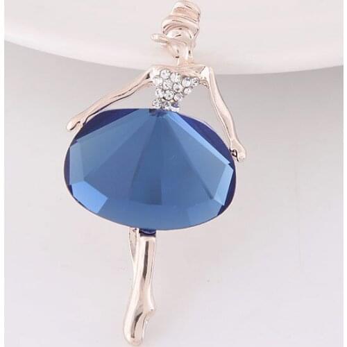 New Fashion Hot Sale Brooch Ballet Dancer Corsage Brooch Wholesale Jewelry free shipping