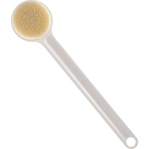 New Long Handle Hanging Soft Mesh Back Body Bath Shower Scrubber Brush Sponge Wisp Dry Exfoliation Cleaning Equipment adorable