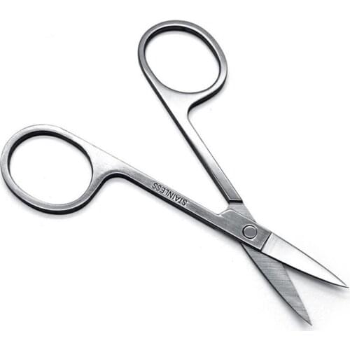 Stainless Steel Eyebrow Shaping Cut Scissors Comb Hair Remover Beauty Tool Shaver Makeup Tools Hair Grooming Removal