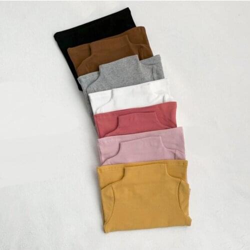 Autumn Winter Baby Toddler Boys And Girls Clothing Long Sleeve Solid Turtleneck T Shirt Tops Kids Cotton Children Base T Shirts