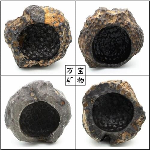Fidelity coral fossil stone ashtray cellular base inkstone more savory meat flowerpot rocks in Guangxi