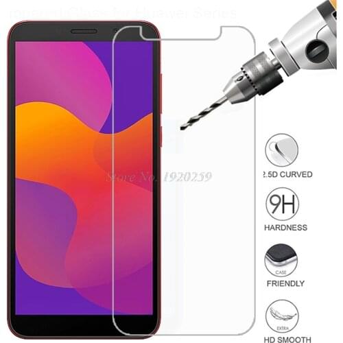 Tempered Glass For Huawei Honor 9S DUA-LX9 Screen Protection Protective Front Film Premium For Huawei Y5p Screen Protector Glass