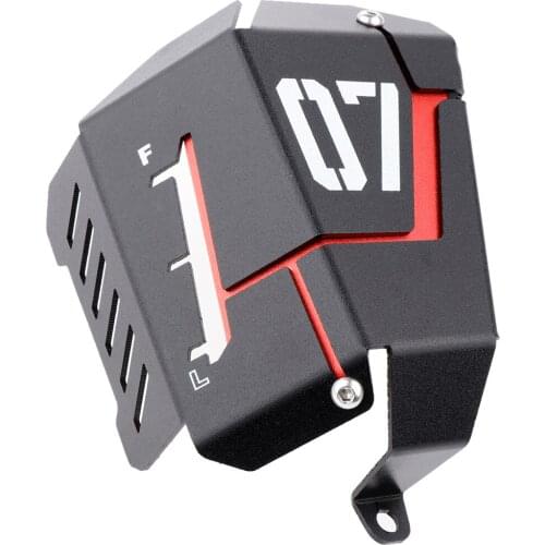 Motorcycle Radiator Grill Water Tank Guard Cover Protector, Water Tank Replacement Accessory Fits for Yamaha MT-07