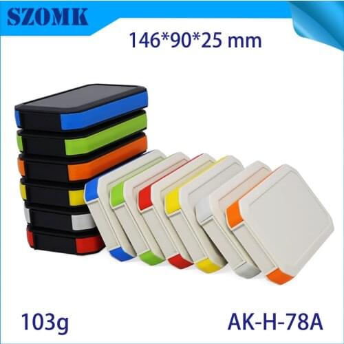 4 pcs 146*90*25mm customizable plastic handheld box remote control enclosure 3x AAA plastic casing enclosure junction housing