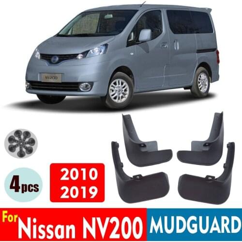 Mud flaps For NV200 2012-2020 mudguards Fender NV200 Mud flap splash Guard Fenders car accessories auto styline Front rear 4 pcs