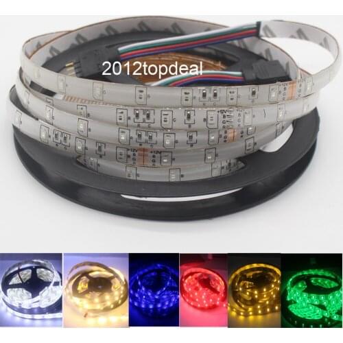 5m LED Strip light 16ft Waterproof Garland Gaskets SMD 2835 Flexible DC 12V 300LEDs Home Decoration Christmas Party Wire Tape