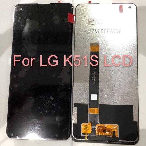 6.55" For LG K51S LCD LMK510EMW, LM-K510EMW Display Touch Screen Digitizer Assembly Replacement Accessory For LG K51S lcd
