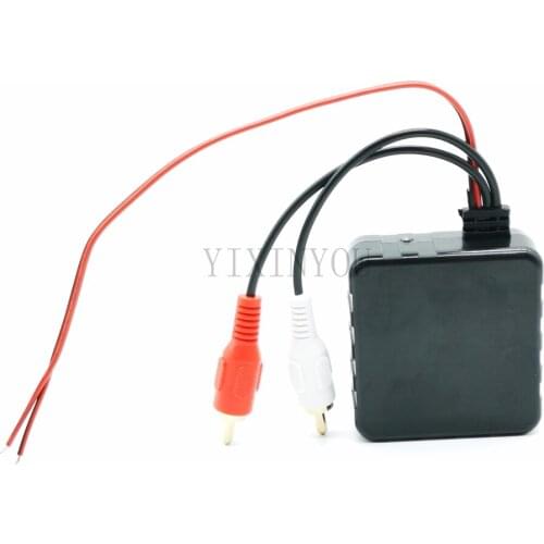 Car Music Module Stream Auxiliary AUDIO Adapter Cable 2RCA Interface Parts Female Male Waterproof Electrical Wire Cable