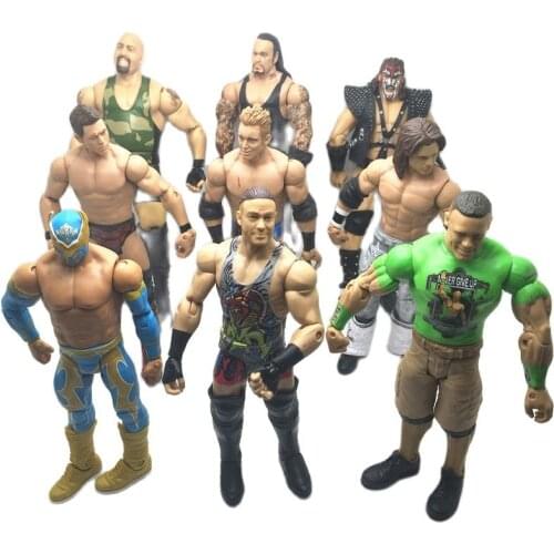 Wrestler action figure toys characters occupation wrestling gladiators for Children gifts