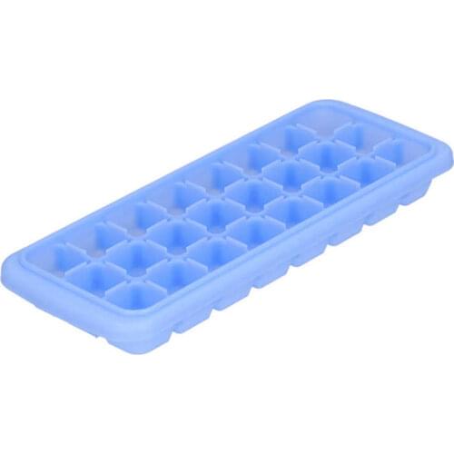 Ice Tray Molds Ice Trays Easy To Demould Elastic Silicone 24‑Grid Easy To Clean Non‑stick for Ice Cube for Home