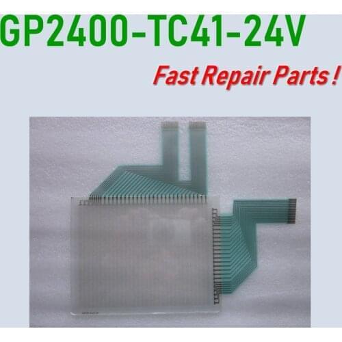 GP2401-TC41-24V Touch Glass for PRO-FACE Operators panel repair~do it yourself,Have in stock