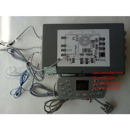 Jazzi hot tub controller pack replacement fit Jazzi SKT Series Escape spa WELLIS Jacuzzi