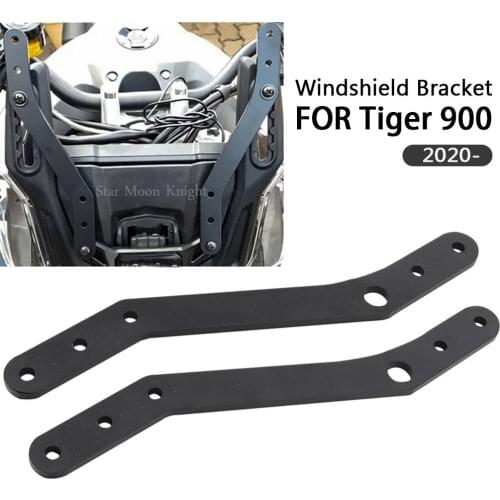 For Tiger900 Tiger 900 GT Rally PRO Motorcycle Windshield Adjustment Bracket Fixed Windshield Support Adjuster Extension 2021