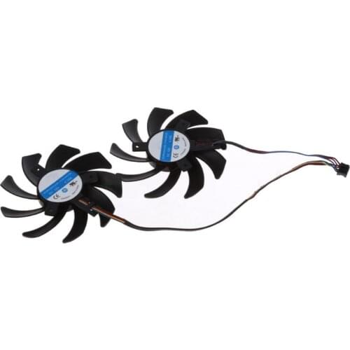 2pcs/set New CF9010H12S RX 480/470 VGA GPU Cooler Graphics Fan For XFX R9 390X/390 8G RX480 RX470 Video Card Cooling R9JB
