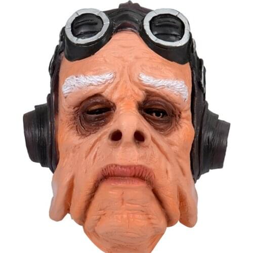 Star Cosplay Ugnaught Mask Cosplay Latex Masks Helmet Masquerade Halloween Party Costume Props