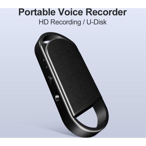 Mini USB Drive Pen 32GB 16GB 8G USB Key Chain Digital Audio Voice Activated Recorder 192Kbps Key Recording Music Player