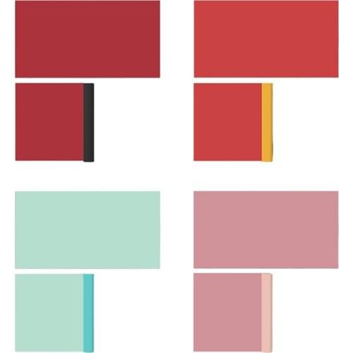 R7RC Multifunctional Office Desk Pad Ultra Thin Waterproof PU Leather Mouse Pad Double-side Writing Mat