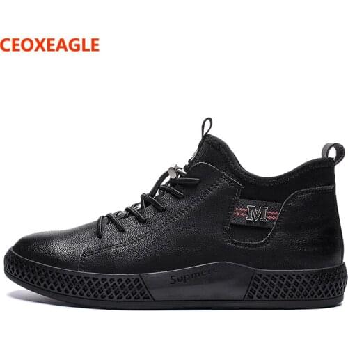 New Arrival 2018 Hot Sell High Quality Men Flats Shoes Breathable Fashion Men Casual Pu Leather Shoes Zapatos Hombre Mens Flats