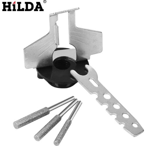 Sharpening Attachment Chain Saw Tooth Grinding Tools Used with Electric Grinder Accessories for Sharpening Outdoor Garden Tool