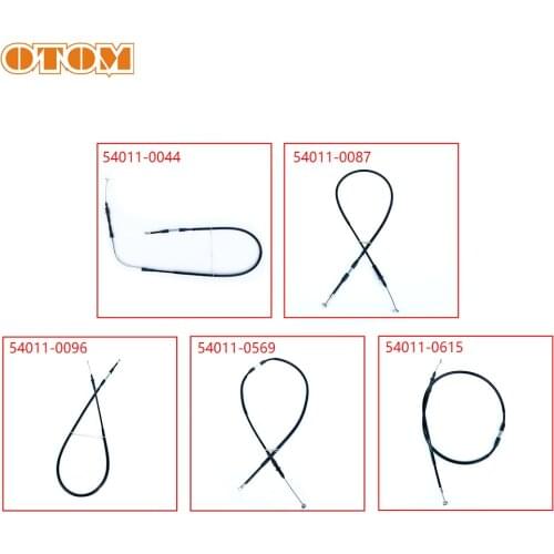 OTOM Motorcycle Scooter Clutch Line Cable Wire Brake Accelerator Cable Wires For KAWAISAKI KX250 KX250F Off-Road Motocross Parts