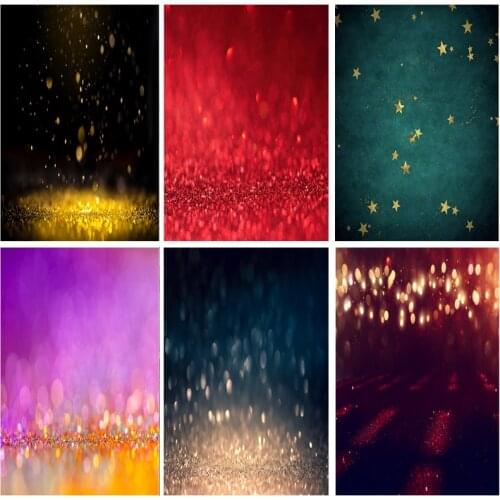 SHENGYONGBAO Art Fabric Photography Backdrops Prop Glitter Facula Light Spot Theme Photography Background 21318TTU-06