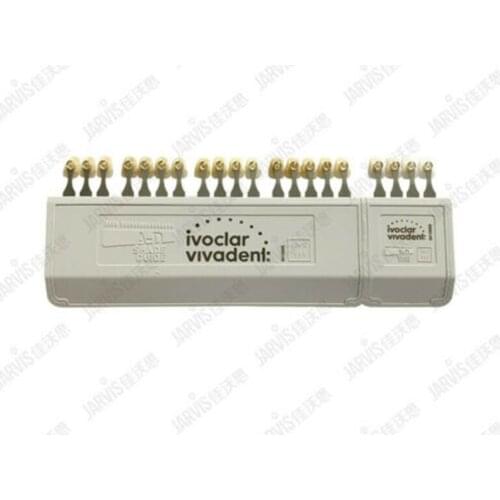 1Set Dental Teeth AD Shade Guide Ivoclar Vivadent Porcelain Material 20Color