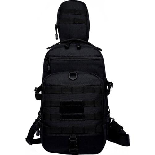 TAK YIYING Military Tactical Sling Bag Men Outdoor Hiking Camping Shoulder Bag Army Hunting Fishing Trekking Chest Sling Molle