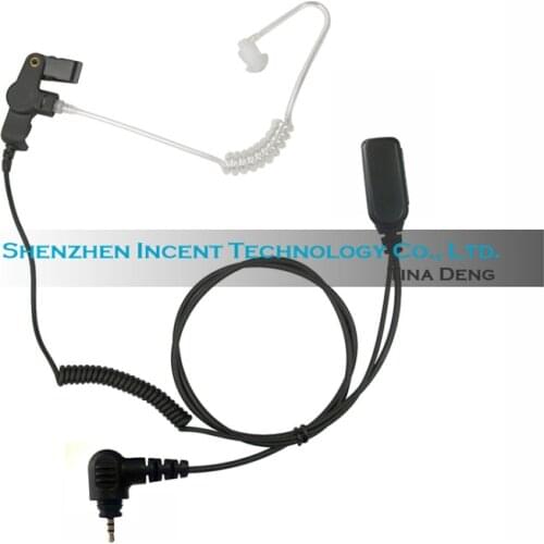 VOIONAIR 2pcs/lot Air Tube Earpiece Earphone Headset PTT for Motorola SL7550 SL4000 SL1K MotoTRBO