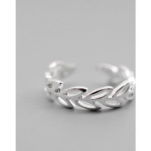 Vintage Hollow Leaf Knuckle Ring For Woman Statement Jewelry Bohemia Geometric Finger Ring Female Wholesale