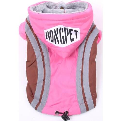 New Boy Dog Cat Coat Jacket Windproof Pet Puppy Hoodie Winter Warm Clothes Apparel for Dogs Cats