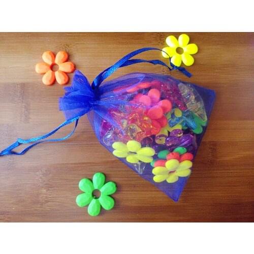 15*20cm 5000pcs Organza Bag Royal blue Drawstring bag jewelry packaging bags for tea/gift/food/candy small transparent Yarn bag