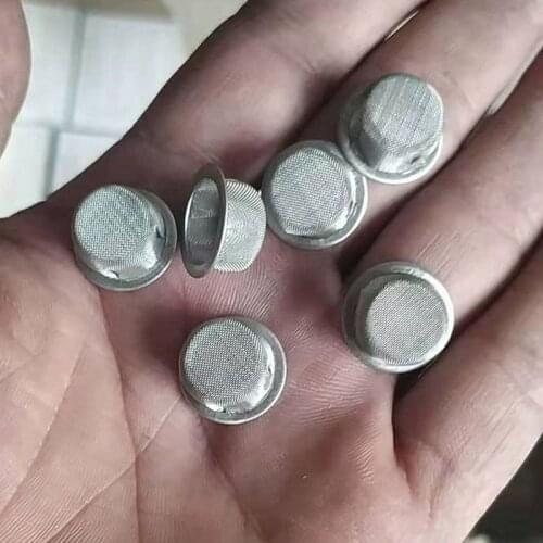 5/10/20Pcs Tobacco Smoking Pipe Metal Filter Screen Steel Mesh Smoking Pipe Filter