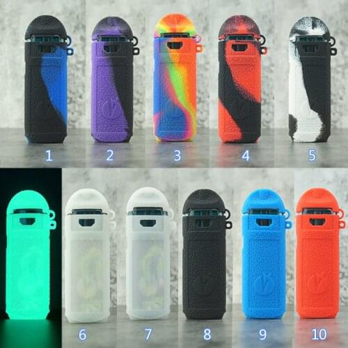 50pcs Anti-slip silicone case for lost vape lyra texture skin rubber sleeve shield wrap protect cover fit lostvape lyra