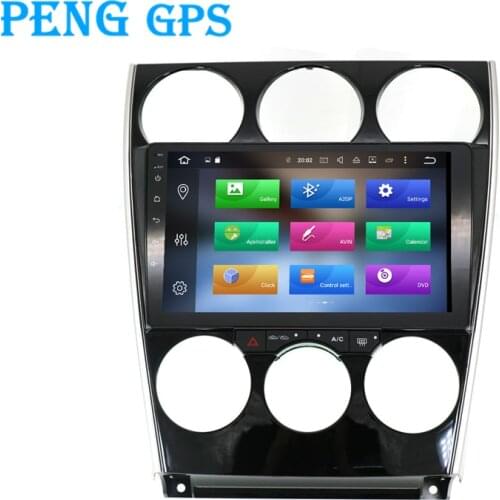 8 Cores Car DVD player GPS Navigation for Mazda 6 2002-2008 Console Car Head Unit Multimedia Player Stereo Radio Tape Recoder