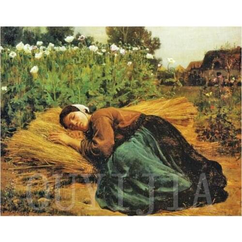 OUYIJIA5d DIY Diamond Painting Picking Ap Wheat Ears Full Square Round Rhinestone Embroidery Cross Stitch Craft Tool Set