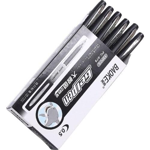 Baoke PC-978 whale 0.5mm neutral pen large capacity long writing pen