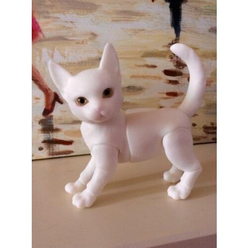 FREE makeup and eyes included! Top quality 1/8 BJD dolls animal dog pet puppy dog doll toys cute r