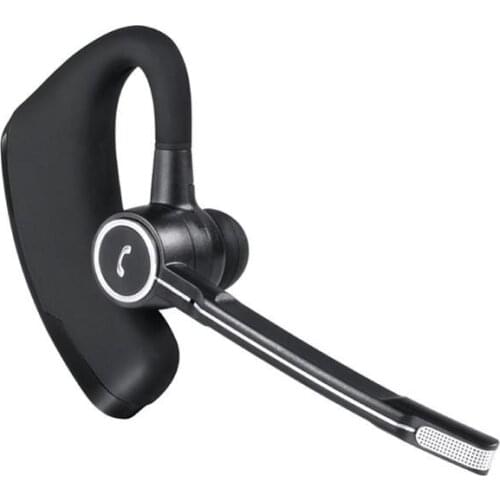 V8S Business Headset with Ear Hook Bluetooth Wireless Noise Reduction HiFi 3D Stereo with Call Mic Sports Headphone