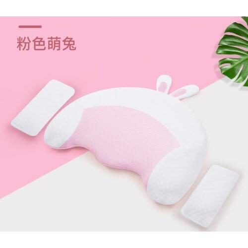 Baby styling pillow anti-biased head pillow summer breathable neonatal head shape correction baby to correct head deviation