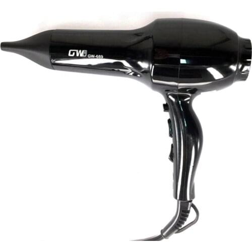GW with EU US Plug Hot and Cold Wind Hair Dryer Blow Dryer Hairdryer Styling Tools for Salons and Household Use EU Plug
