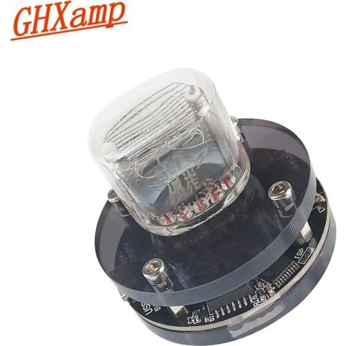 GHXAMP New QS27-1 Single Nixie Tube Glow Clock Using Epson Clock Chip Micro USB Interface Home Made Accessories DIY