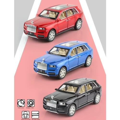 Rolls Royce Cullinan SUV Collection Model 1:24 Alloy Car CheZhi Simulation Exquisite Diecasts Toy Vehicles Toys For Children