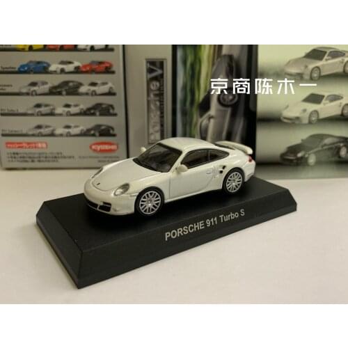 1/64 KYOSHO Porsche 911 Turbo S LM F1 RACING Collection of die-cast alloy car decoration model toys