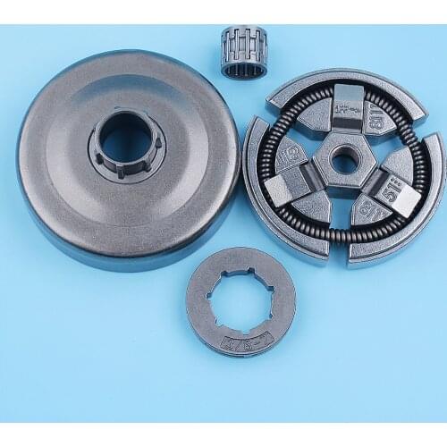 3/8" Clutch Drum Bell Rim Sprocket Bearing Kit For Husqvarna 262 261 262XP Chainsaw 503577101 503657801 Replacement Parts