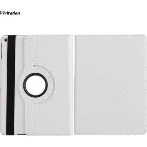 Multi Color White/ Black/ Blue/ Pink Leather Tablet Case For iPad 5 6/ iPad Air 2 Air 1/ iPad 9.7 2018 2017 Funda Luxury Cover