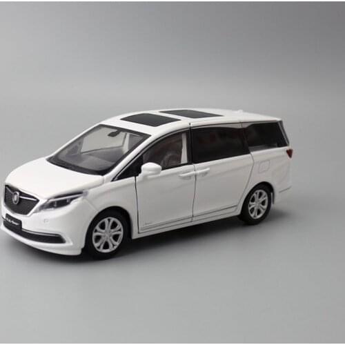 JACKIEKIM/1:32 Scale/Diecast Model Toy Vehicle/Buick GL8 Aivia SUV Car/Sound & Light/Educational Collection/Gift For Children