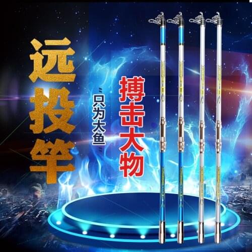 New high-end far throwing carbon fishing rod for deep water and big fishes 3.6/3.9/4.2/4.5M telescopic sea fishing rod