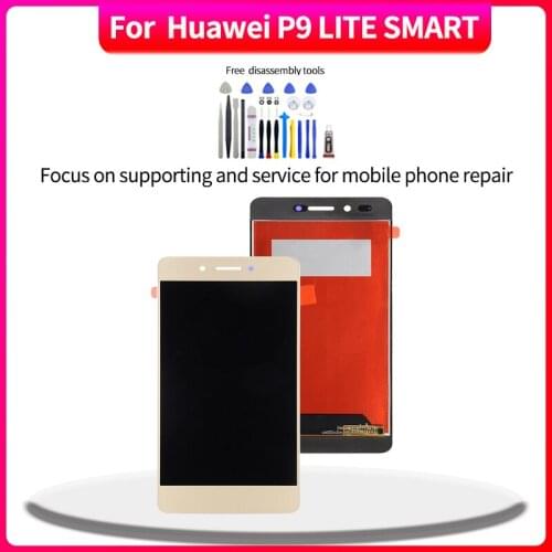 Original Display For Huawei P9 LITE SMART Touch Screen Digitizer Assembly For P9 LITE SMART lcd Replacement With Free Tools