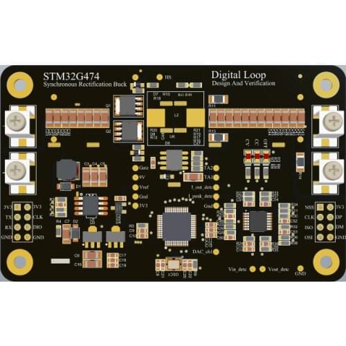 STM 32g474 Digital Power Development Board, STM Power Development Board