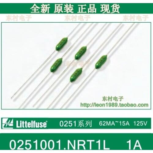 [SA]US special forces Littelfuse fuse fast break resistance 0251001.NRT1L 1A LF 125V--200pcs/lot